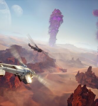 Dune Awakening desert gameplay featuring PvP combat and base building in Arrakis