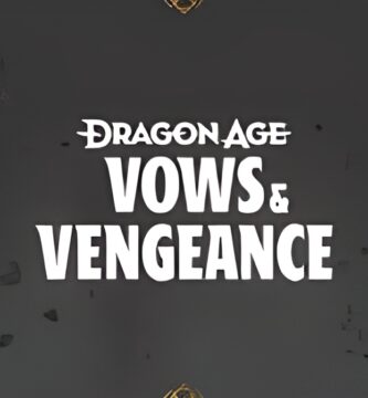 Dragon Age: Vows & Vengeance podcast artwork with Tribeca Festival award badge