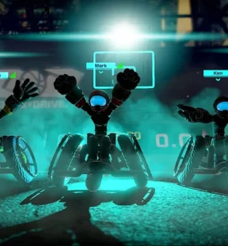 Gameplay screenshot of Drag x Drive, a Nintendo Switch 2 exclusive multiplayer game priced at $19.99