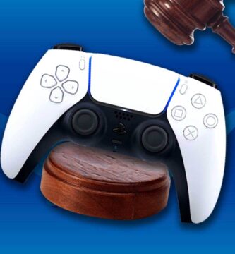 PlayStation controller next to court gavel symbolizing Dutch class action lawsuit