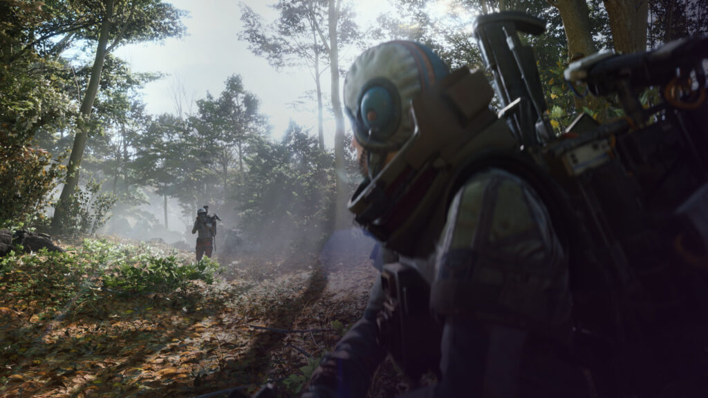 ARC Raiders official cover art showing futuristic raiders in combat on a war-torn planet
