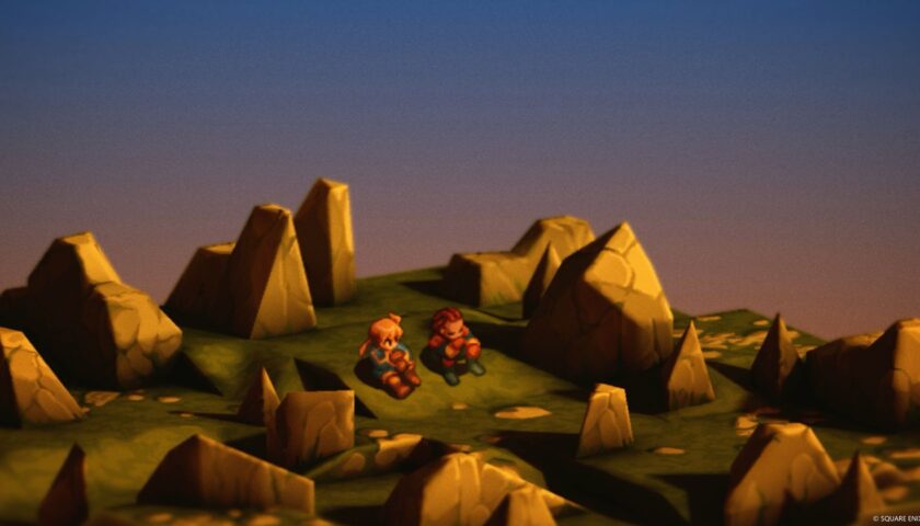 Screenshot of Final Fantasy Tactics: The Ivalice Chronicles showing updated dialogue with voice acting