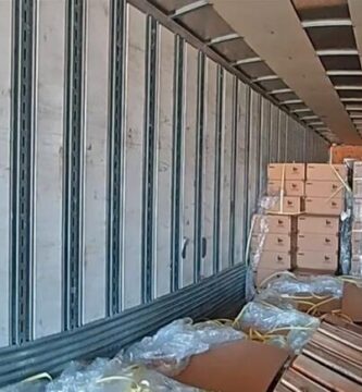 Truck trailer opened with missing Nintendo Switch 2 pallets at Colorado truck stop