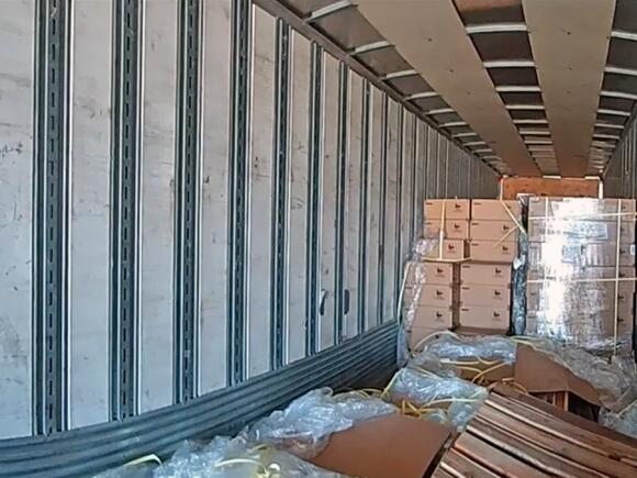 Truck trailer opened with missing Nintendo Switch 2 pallets at Colorado truck stop