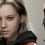 Grace Ashcroft close-up promotional artwork from Resident Evil Requiem