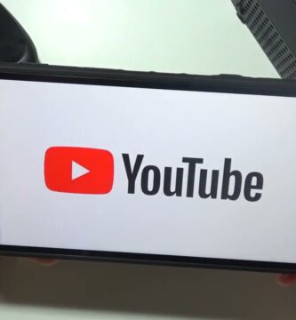 YouTube app loading screen on Nintendo Switch 2 console