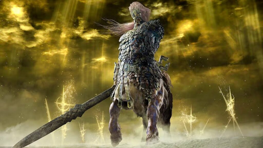 Fulghor Champion of Nightglow boss render in Elden Ring Nightreign DLC
