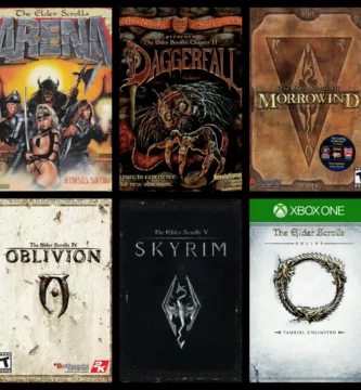 Official cover art for Elder Scrolls Morrowind and Oblivion with price tag icons