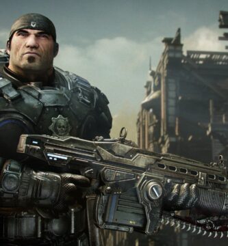 Gears of War: Reloaded PS5 cover with cancellation notice over Japanese flag background