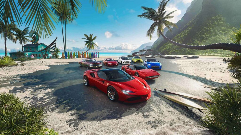 Concept art hinting at the possible title and return to roots for Ubisoft’s next The Crew game
