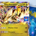 Ultra Necrozma ex card in Pokémon TCG Pocket drop event