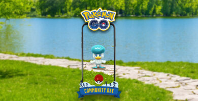 Quaxly teased as the July 2025 Pokémon GO Community Day featured Pokémon with water emoji hint