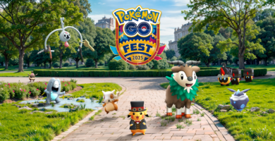 Trainer hatching eggs during Pokémon GO Fest 2025 with shiny Pokémon appearing