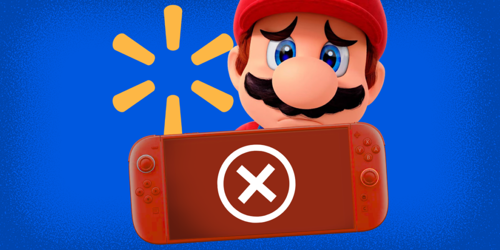 Walmart Nintendo Switch 2 pre-order cancellation email screenshot