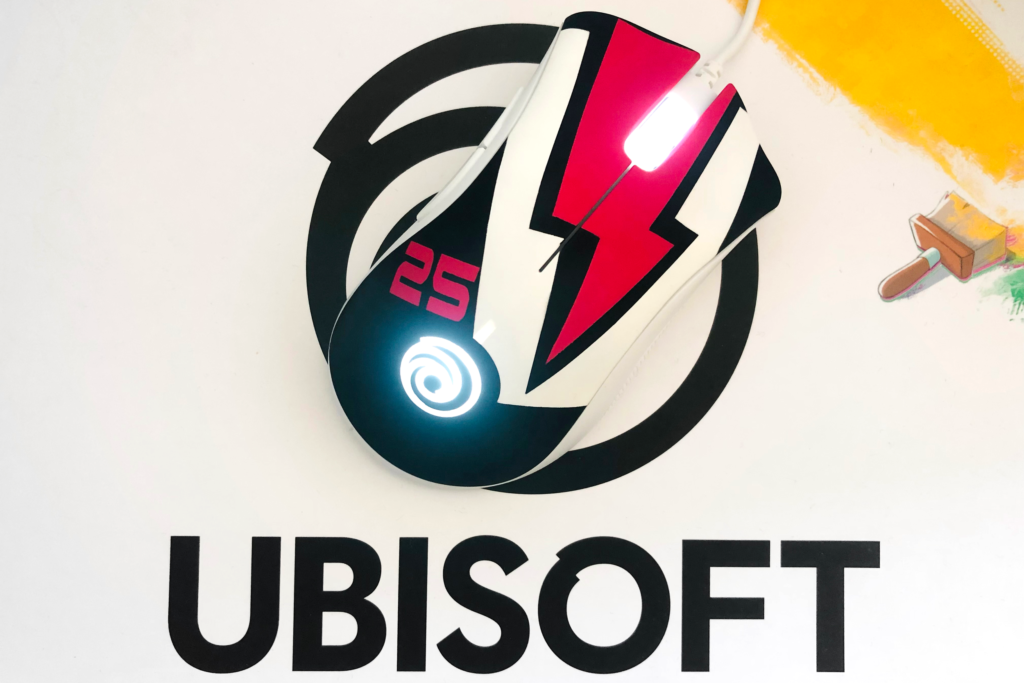 Red Storm Entertainment studio building with Ubisoft logo overlay