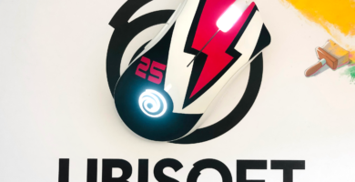 Red Storm Entertainment studio building with Ubisoft logo overlay