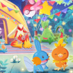 Treecko, Torchic, and Mudkip appear in Pokémon Sleep Second Anniversary artwork