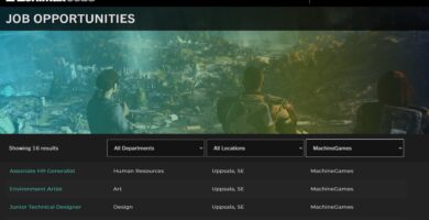 ZeniMax job listing screenshot hinting at Indiana Jones game sequel development