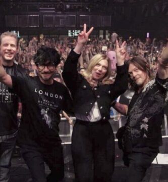 Hideo Kojima with cast and fans at Death Stranding World Strand Tour 2 event in London