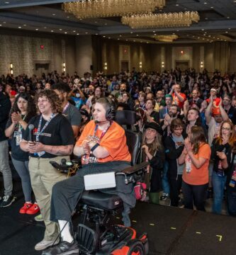Speedrunners at Summer Games Done Quick 2025 celebrating $2.4 million raised for Doctors Without Borders