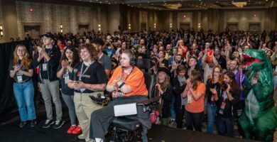 Speedrunners at Summer Games Done Quick 2025 celebrating $2.4 million raised for Doctors Without Borders