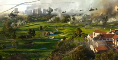 Concept recreation of Battlefield 6's rumored Lyndon Beach Battle Royale map
