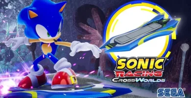 Sonic Racing CrossWorlds Blue Star hoverboard freebie reveal by Sega