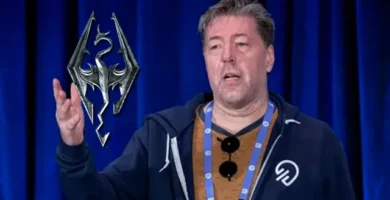 Julian LeFay during an interview, speaking about RPG design and Elder Scrolls legacy