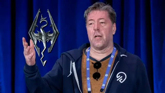 Julian LeFay during an interview, speaking about RPG design and Elder Scrolls legacy