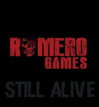 Romero Games logo with a “Still Alive” banner above a canceled project notice
