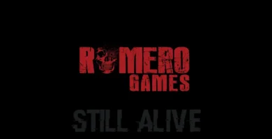 Romero Games logo with a “Still Alive” banner above a canceled project notice