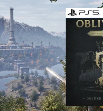 Oblivion Remastered PS5 physical edition cover and deluxe box