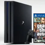 GTA 4 box art with PlayStation 4 logo and Rockstar Games branding