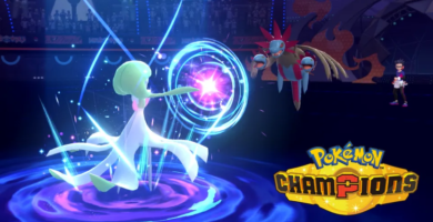 Screenshot from Pokémon Champions July trailer showing EV training sliders