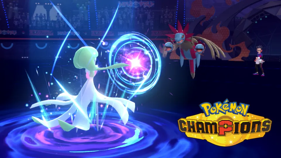 Screenshot from Pokémon Champions July trailer showing EV training sliders