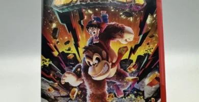 Sealed physical copy of Donkey Kong Bananza for Nintendo Switch 2 showing front, spine, and back