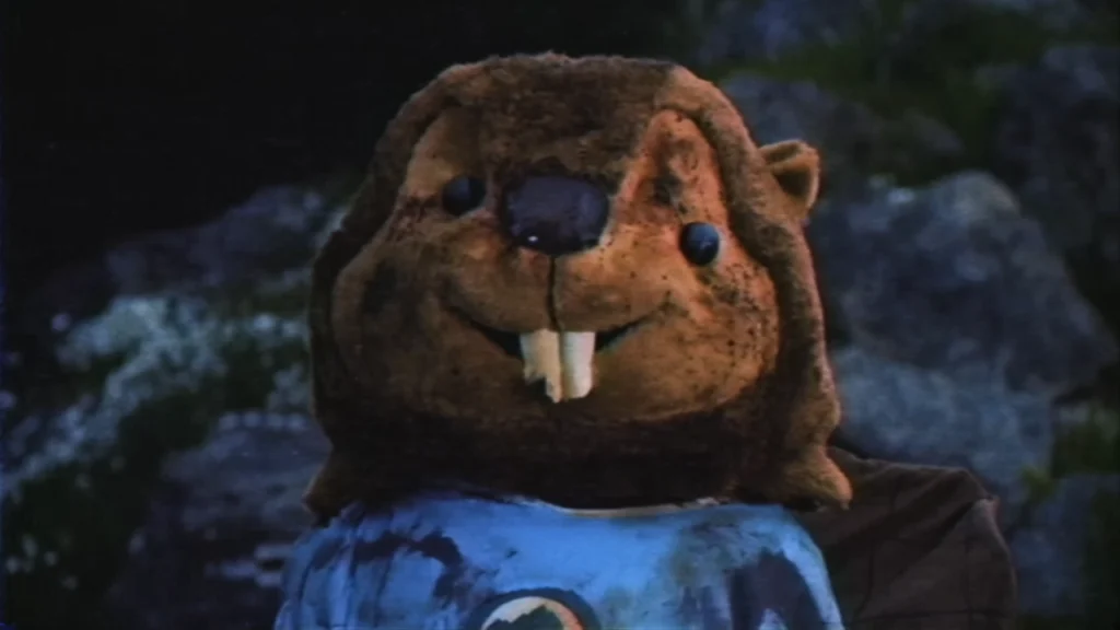 Bober the Beaver mascot in Dying Light: The Beast trailer showcasing Castor Woods