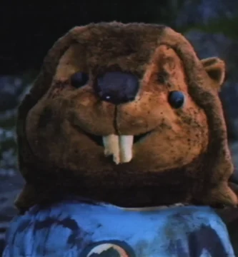 Bober the Beaver mascot in Dying Light: The Beast trailer showcasing Castor Woods