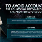 Once Human anti-cheat announcement on Steam with red ban warning