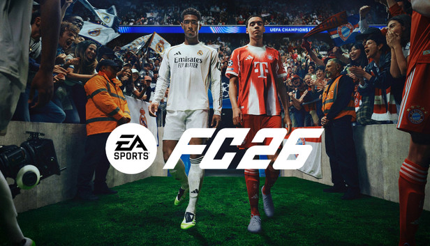 EA Sports FC 26 cover featuring gameplay and early access preorder bonus items