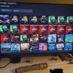 Xbox Series X screen showing multiple game updates