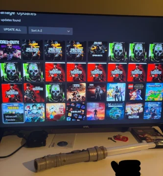 Xbox Series X screen showing multiple game updates