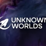 Unknown Worlds logo with Subnautica 2 text and leadership controversy banner