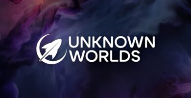 Unknown Worlds logo with Subnautica 2 text and leadership controversy banner