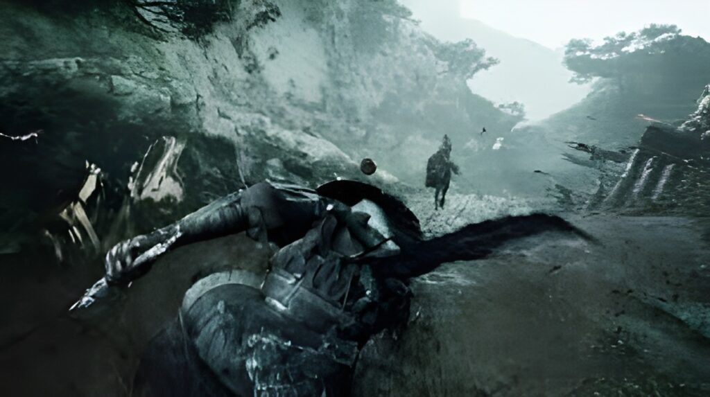 Phantom Blade Zero gameplay demo showing fast-paced sword combat in a dark fantasy setting