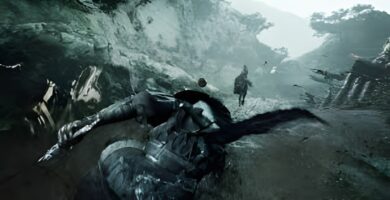 Phantom Blade Zero gameplay demo showing fast-paced sword combat in a dark fantasy setting