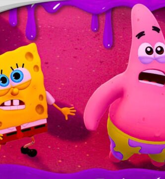 SpongeBob SquarePants: Titans of the Tide key art showing characters on Switch 2 backdrop