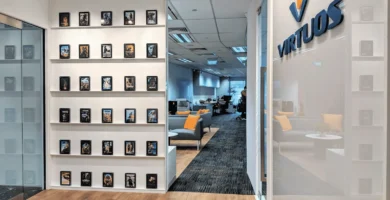 Virtuos game development studio empty desks after reported layoffs in 2025