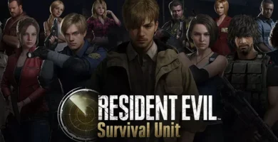 Leon, Jill, and Claire in Resident Evil Survival Unit mobile game teaser