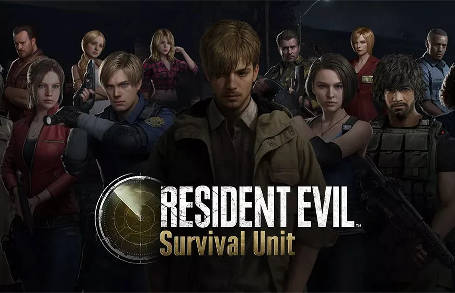 Leon, Jill, and Claire in Resident Evil Survival Unit mobile game teaser